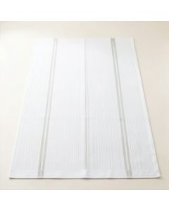 Field Bridge Rectangular Area Rug - White (synthetic illustration; no displayed measurements)