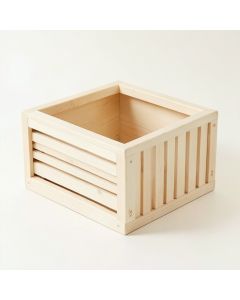 Flint Brook Empty Furniture-Style Litter Enclosure - Ivory (synthetic illustration; no displayed measurements)