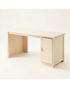 Alder Bend Empty Workshop Workbench - Ivory (synthetic illustration; no displayed measurements)