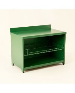 Maple Branch Empty Countertop Canister Rack - Green (synthetic illustration; no displayed measurements)