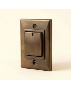 1-Gang Toggle Light Switch Wall Plate (synthetic illustration; no displayed measurements)