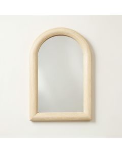 Shore Bridge Framed Wall Mirror - Ivory (synthetic illustration; no displayed measurements)