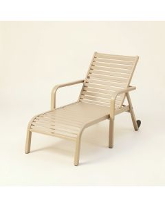Willow Bridge Outdoor Lounge Chair - Beige (synthetic illustration; no displayed measurements)