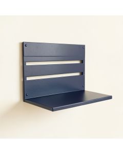 Aspen Dale Wall-Mounted Entryway Organizer Shelf - Navy (synthetic illustration; no displayed measurements)