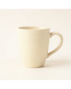 Maple Branch Ceramic Mug - Cream (synthetic illustration; no displayed measurements)