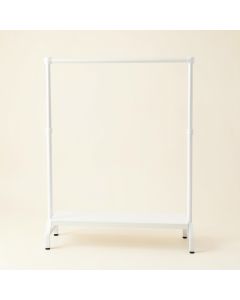 Brook Branch Empty Garment Rack - White (synthetic illustration; no displayed measurements)