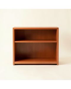 Heath Bridge Low Bookcase - Terracotta (synthetic illustration; no displayed measurements)