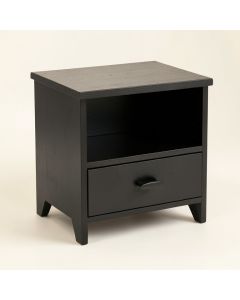 Ash Dale Nightstand - Black (synthetic illustration; no displayed measurements)