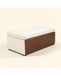Adora Faux Leather Upholstered Flip Top Storage Bench (synthetic illustration; no displayed measurements)