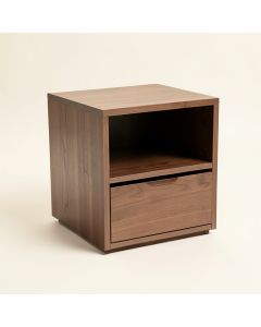 Carin End Table With Storage (synthetic illustration; no displayed measurements)