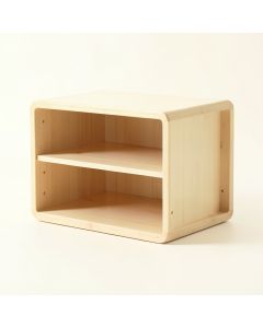 Flint Bend Low Toy Storage Unit - Ivory (synthetic illustration; no displayed measurements)