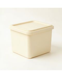 Pine Bend Closed Outdoor Storage Box - Ivory (synthetic illustration; no displayed measurements)
