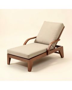 Falconet 76.77 '' Long Reclining Single Chaise With Cushions (synthetic illustration; no displayed measurements)