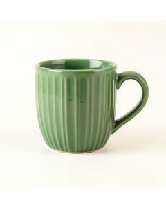 Sage Branch Ceramic Mug - Green (synthetic illustration; no displayed measurements)