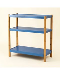 Briar Bluff Empty Seed-Starting Shelving Unit Without Lights - Blue (synthetic illustration; no displayed measurements)