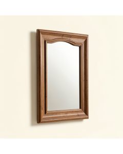 Siyana Wooden Country Beveled Accent Mirror (synthetic illustration; no displayed measurements)