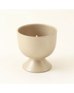 Laurel Bridge Empty Candle Holder - Beige (synthetic illustration; no displayed measurements)