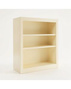 Glen Crest Freestanding Bookcase - Cream (synthetic illustration; no displayed measurements)