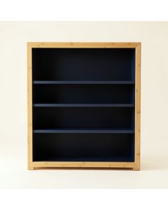 Briar Canyon Freestanding Bookcase - Navy (synthetic illustration; no displayed measurements)