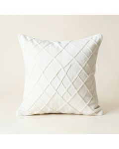 Field Bluff Filled Accent Pillow - White (synthetic illustration; no displayed measurements)