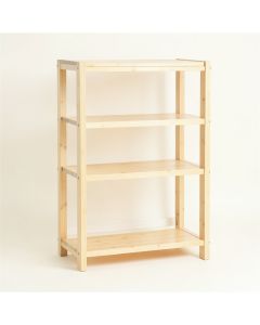 Hill Bend Empty Seed-Starting Shelving Unit Without Lights - Ivory (synthetic illustration; no displayed measurements)
