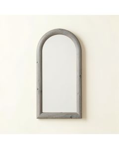 Aspen Branch Framed Wall Mirror - Gray (synthetic illustration; no displayed measurements)