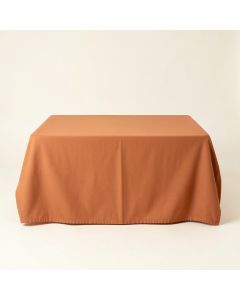 River Canyon Flat Bed Sheet - Terracotta (synthetic illustration; no displayed measurements)