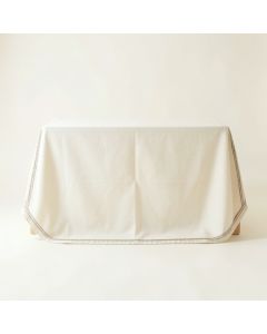 Cove Falls Flat Bed Sheet - Cream (synthetic illustration; no displayed measurements)