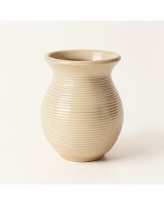 Brook Canyon Empty Decorative Vase - Beige (synthetic illustration; no displayed measurements)