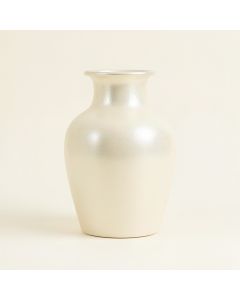 Maple Bluff Empty Decorative Vase - Ivory (synthetic illustration; no displayed measurements)