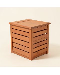 Willow Branch Closed Garden Compost Bin - Terracotta (synthetic illustration; no displayed measurements)