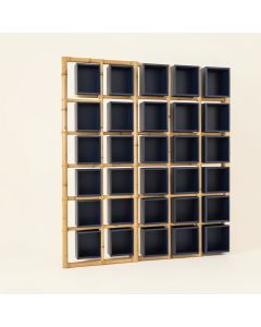 Briar Canyon Empty Vertical Garden Frame - Navy (synthetic illustration; no displayed measurements)