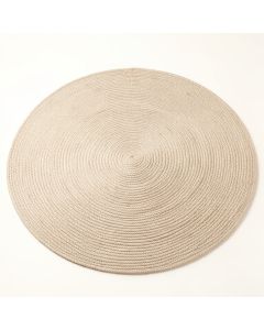 Pine Brook Round Area Rug - Beige (synthetic illustration; no displayed measurements)