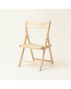 Heath Brook Folding Outdoor Chair - Ivory (synthetic illustration; no displayed measurements)