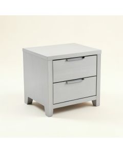 Menges 2 - Drawer Nightstand In Light Gray (synthetic illustration; no displayed measurements)