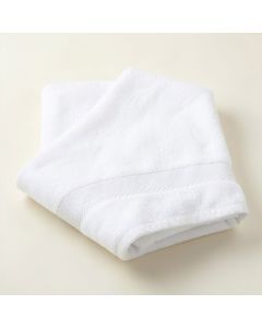 Rowan Dell Bath Towel - White (synthetic illustration; no displayed measurements)