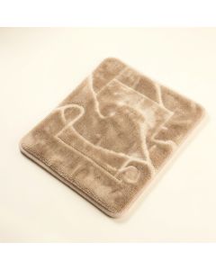 Jacquard Fleece Long Multiple Memory Foam Non-Slip Bath Rug (synthetic illustration; no displayed measurements)