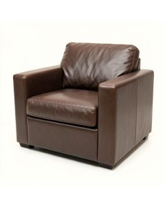 Hallum 50 '' Faux Leather Square Arm Loveseat (synthetic illustration; no displayed measurements)