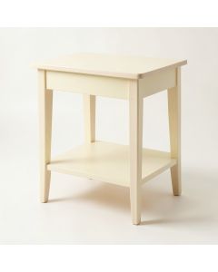 Maple Field Side Table - Cream (synthetic illustration; no displayed measurements)