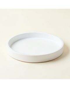 Heath Bend Serving Tray - White (synthetic illustration; no displayed measurements)