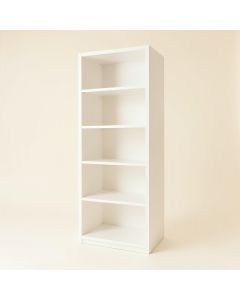 Ash Arc Narrow Cubby Tower (synthetic illustration; no displayed measurements)
