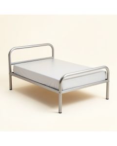 Abrego Platform Metal Bed (synthetic illustration; no displayed measurements)