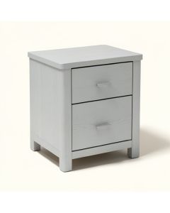 Fosenbauer 2 - Drawer Nightstand In Light Gray (synthetic illustration; no displayed measurements)