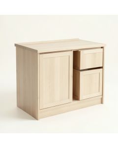 Pine Bend Freestanding Laundry Folding Counter - Beige (synthetic illustration; no displayed measurements)