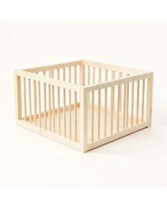 Dawn Edge Empty Furniture-Style Pet Crate - Ivory (synthetic illustration; no displayed measurements)