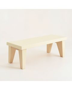 Fern Brook Indoor Bench - Cream (synthetic illustration; no displayed measurements)