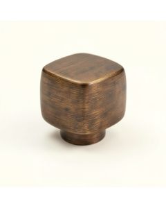 Craftsman 1 1/4 '' Length Square Knob (synthetic illustration; no displayed measurements)