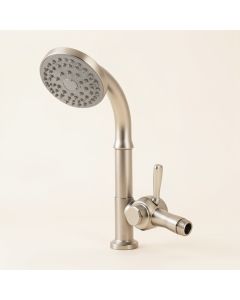 Round Head Pressure-Balanced Complete Shower System With Rough-In Valve (synthetic illustration; no displayed measurements)