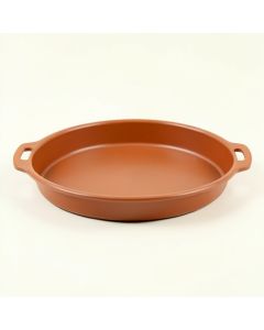 Holly Bridge Serving Tray - Terracotta (synthetic illustration; no displayed measurements)