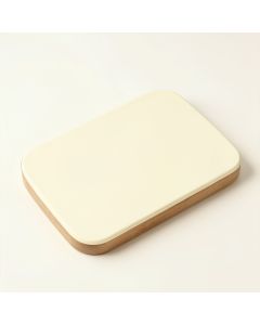 Fern Crest Cutting Board - Cream (synthetic illustration; no displayed measurements)